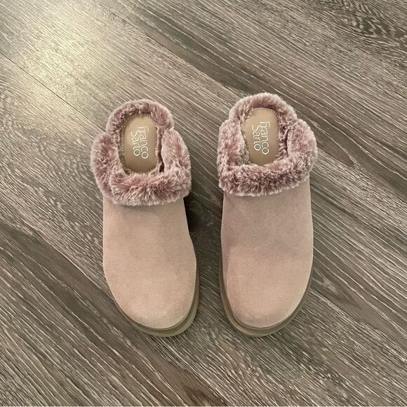 Franco Sarto Waleria Faux Fur Lined Scuff Slipper - Picture 4 of 7